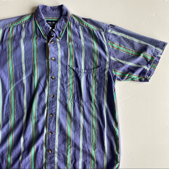 Retro Short Sleeve Button Down - Picture 1 of 10